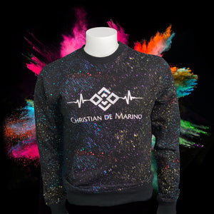 Paint Splattered LifeLine Sweatshirt