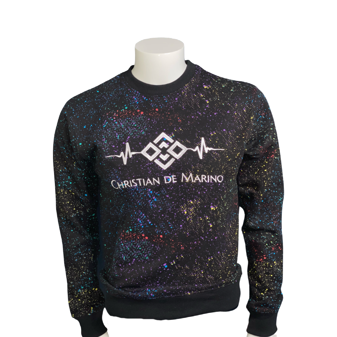 Paint Splattered LifeLine Sweatshirt