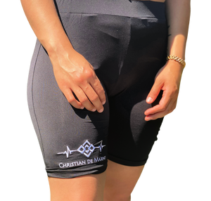 Bodycon Biker Short - BLACK