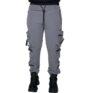3D Pocket Cargo Pants Grey – Christian De Marino
