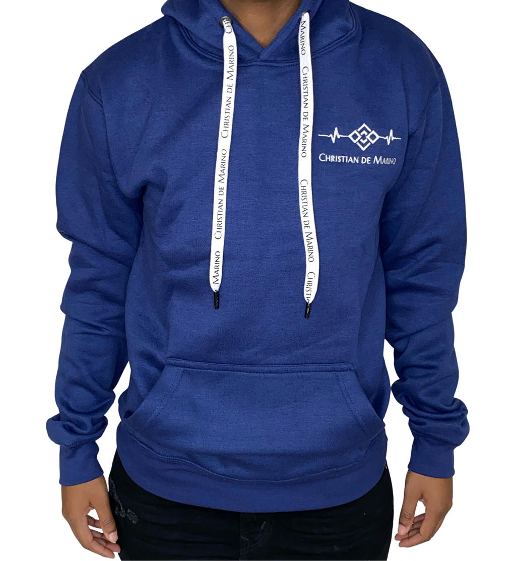 Live Life Hoodie - Navy Blue