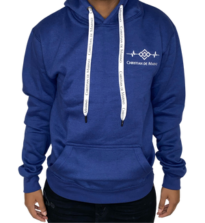 Live Life Hoodie - Navy Blue